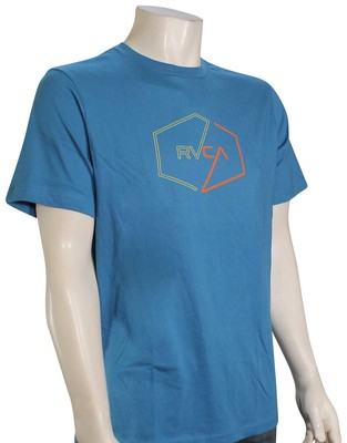 

Футболка RVCA Halfway — французский синий — новинка