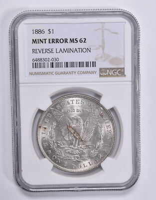 『NGC mint error MS62』モルガンダラー銀貨（1921年） NGC mint error MS62』モルガンダラー銀貨（1921年） - メルカリ
