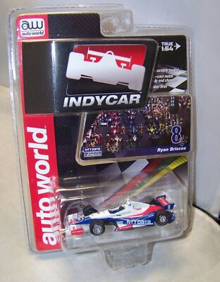 1:64 AUTO WORLD INDYCAR 2014 #8 NTT DATA RYAN BRISCOE CHIP GANASSI RACING NIP