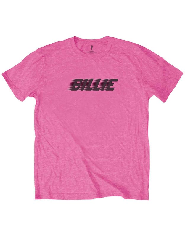 Billie Eilish Kids T Shirt Racer Logo 