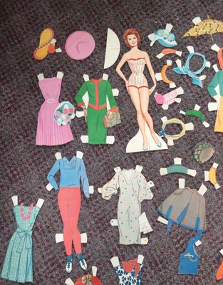 1962 Annette Cut-Outs Paper Doll Set Walt Disney Edition