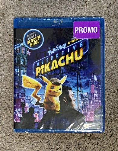 NOS Pokemon Detective Pikachu Blu-ray & DVD 2019 NEW Sealed