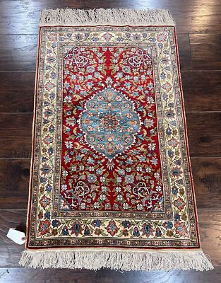 52×141 \"幸せの青い鳥\" ViNTAGE TURKiSH RUG 7x10'4 Ft, PINK BLUE RUG, Vintage Turkish Oushak Rug, 7x10