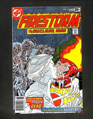 Firestorm the Nuclear Man #3 VF- 7.5 1st App. Killer Frost DC Comics 1978