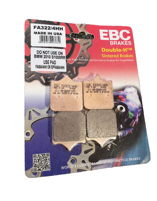 FA322/4HH EBC PREMIUM BRAKE PADS fit  MONDIAL  EVO       2004    F