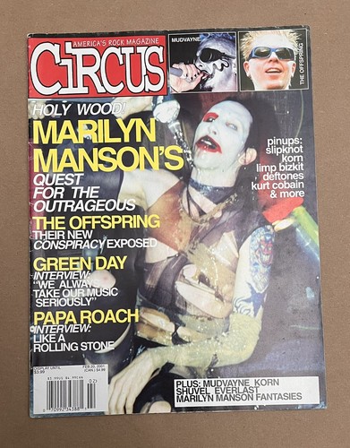 Circus Magazine　MARILYN MANSON ロックマガジン $_12.JPG?set_id=880000500F
