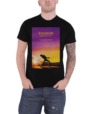 Queen Bohemian Rhapsody Movie Logo T Shirt