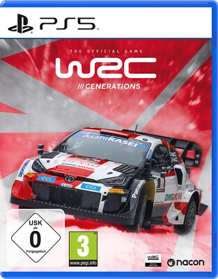 WRC Generations - PlayStation 5 (NEU & OVP!)