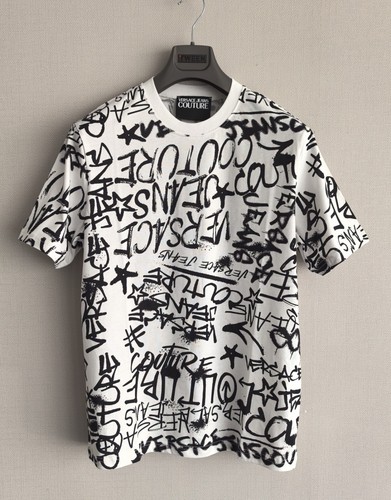 【関税込み】Versace Jeans Couture ホワイト Piece No. Tシャツ Mainimage.jpg