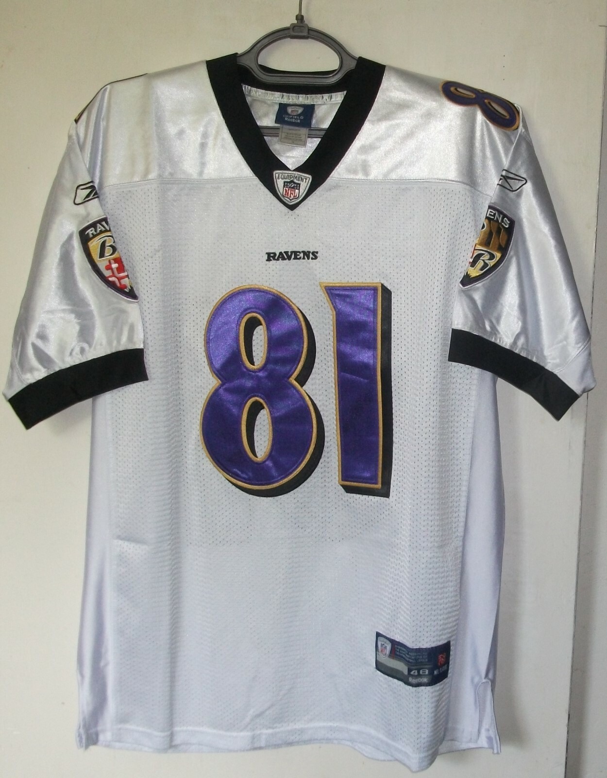 Baltimore Ravens NFL Jersey Shirt Reebok Anquan Boldin #81