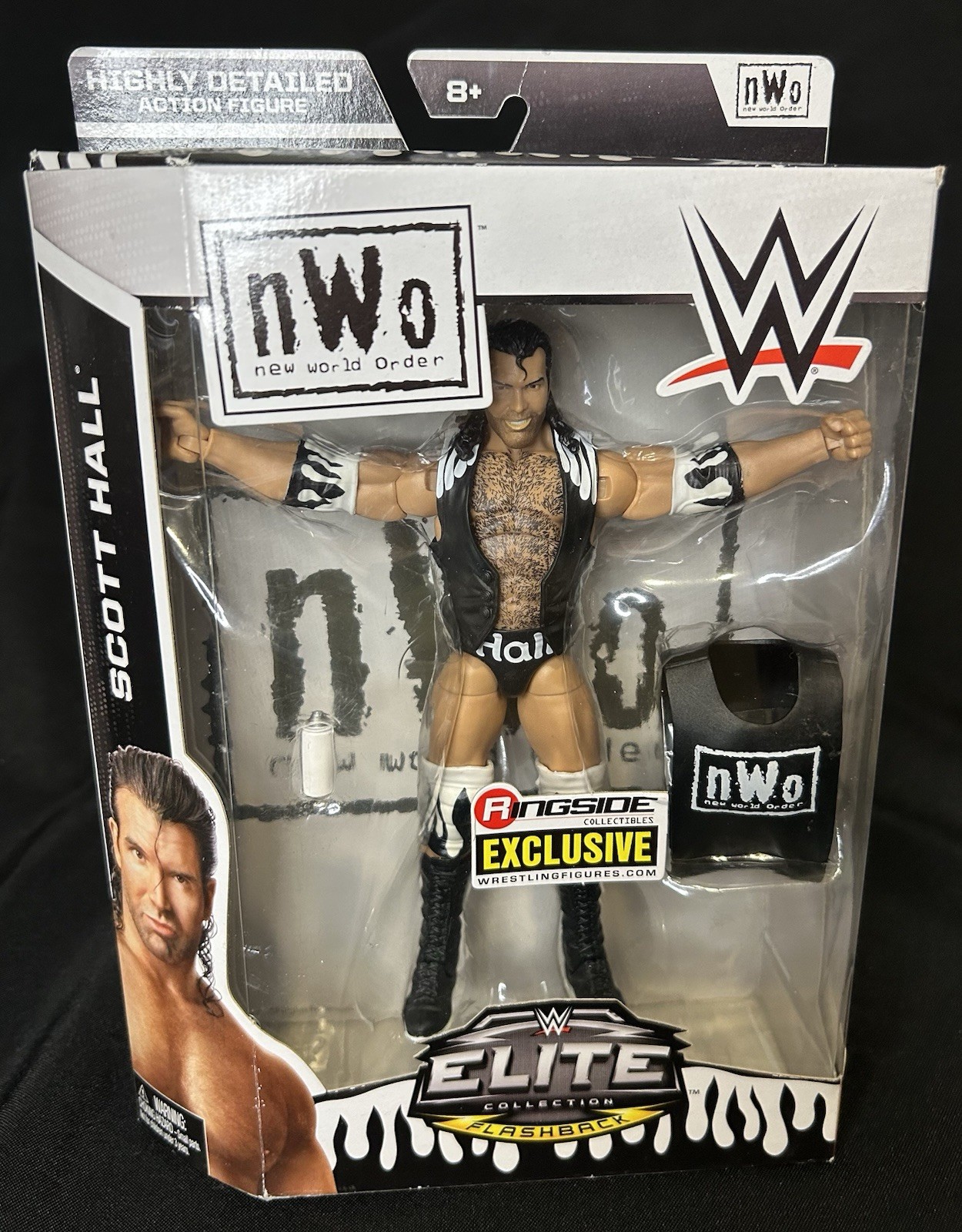 WWE Scott Hall Elite Flashback NWO Ringside Exclusive New
