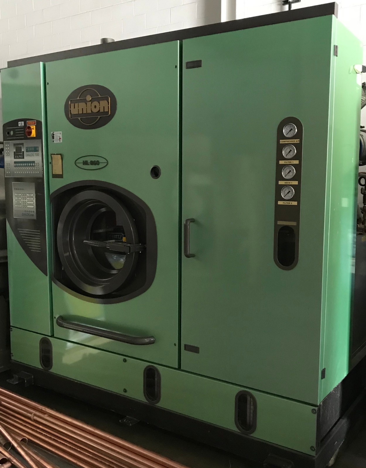 Union HL860 60lb. Hydrocarbon DryClean Machine.