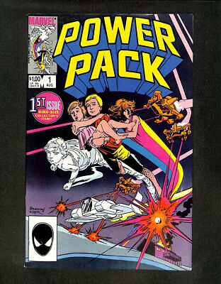 Power Pack #1 FN/VF 7.0 Origin and 1st Appearance of Power Pack! Marvel 1984