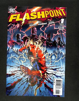 Flashpoint #1 1st Thomas Wayne as Batman! Andy Kubert Cover DC Comics 2011
