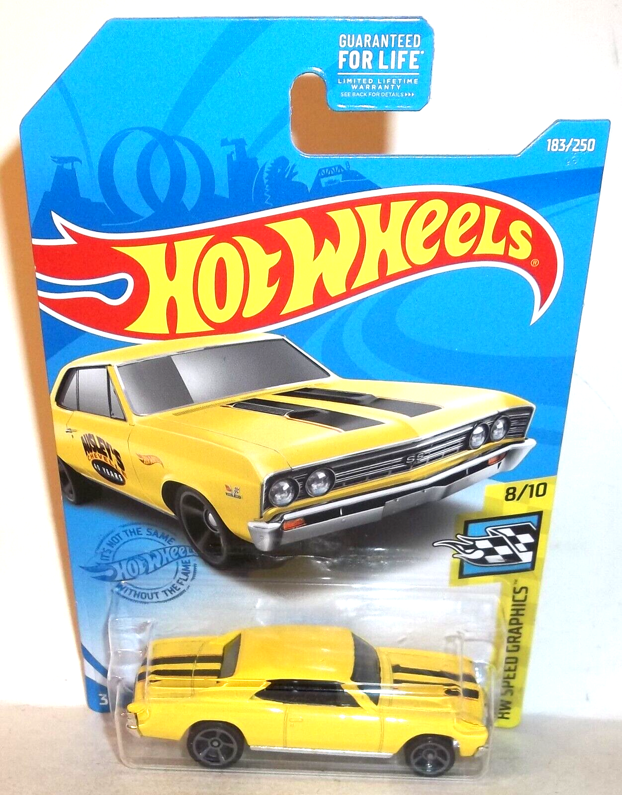 2021 HOT WHEELS 1:64 HW SPEED GRAPHICS 8/10 YELLOW '67