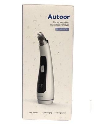 Autoor Comedo Suction Face Blackhead Remover XHT-02 USB Charging NIB