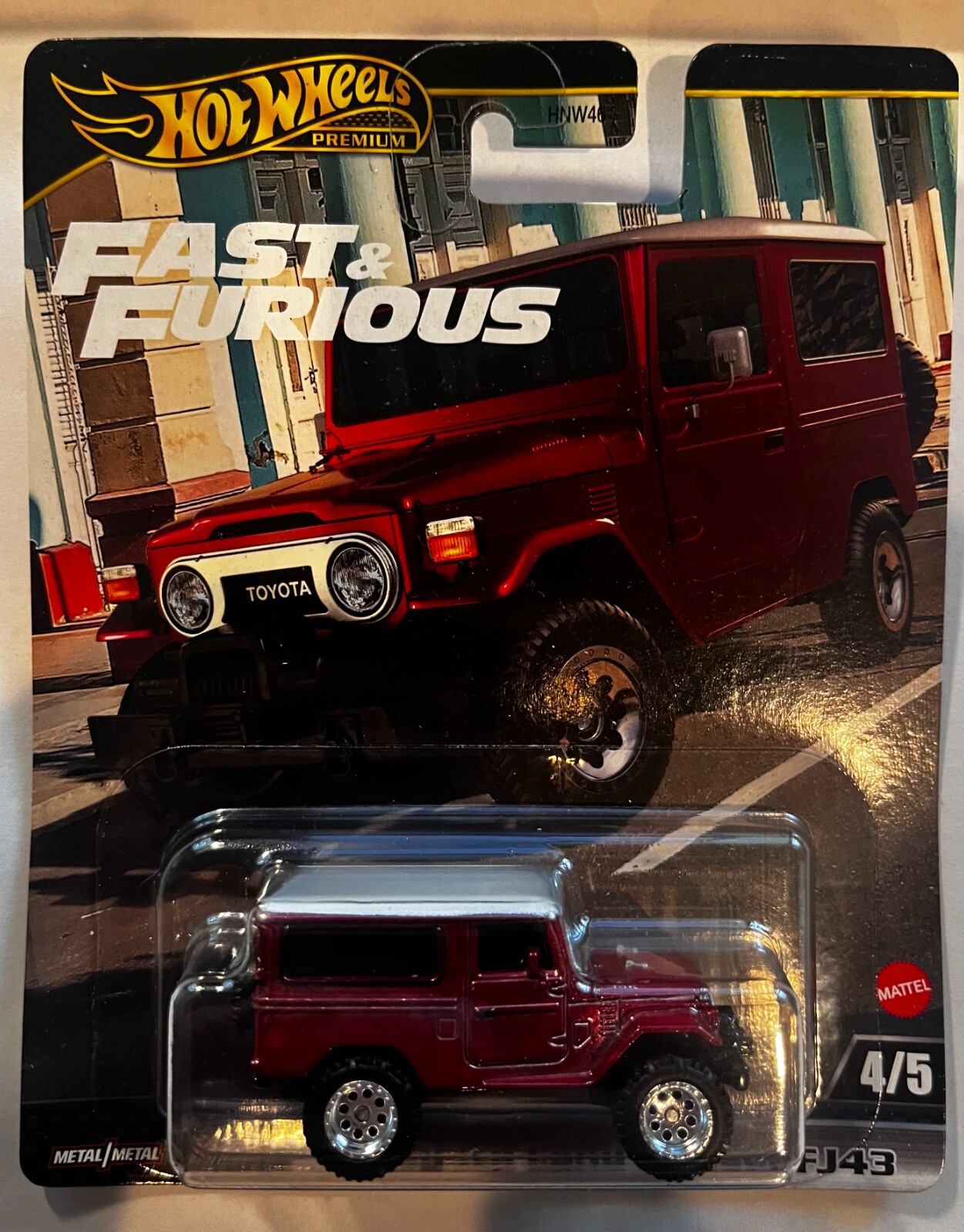 ミニカー Hot Wheels TOYOTA LAND CRUISER FJ43 Amazon.com: Hot Wheels Cars, Premium Fast & Furious 1:64