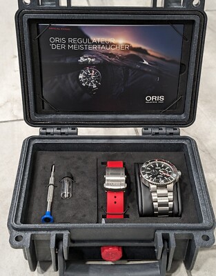 Oris Regulateur Der Meistertaucher 43.5mm Mens Watch Full Set