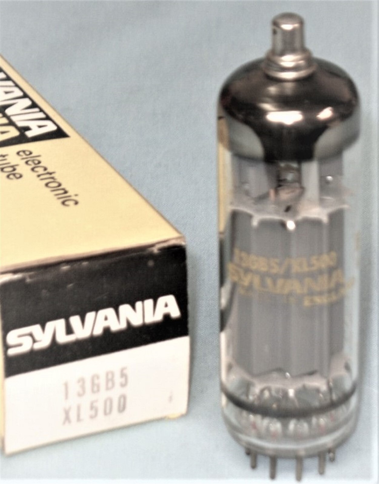 13GB5 TUBE SYLVANIA NIB TESTED & BOXED VINTAGE COMMERCIAL