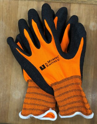 R. Murphy Coated Oyster & Clam Shucking Gloves for Home or Competiton