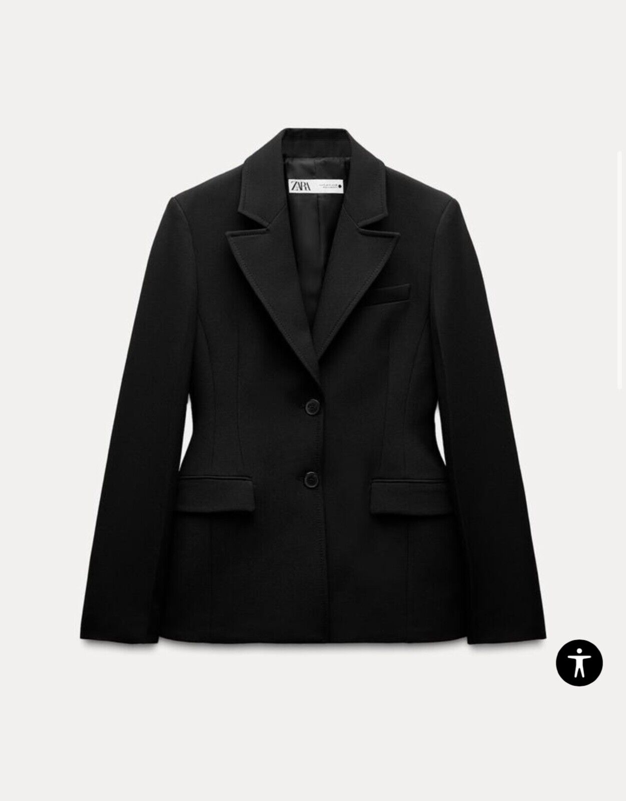 Zara Cinched Waist Blazer 8805/707 | eBay Zara Cinched Waist Blazer 8805/707 | eBay