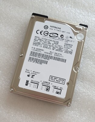 New HGST HTS541640J9AT00 Travelstar 5K160 40Gb IDE Ultra ATA100 Hard Drive HDD