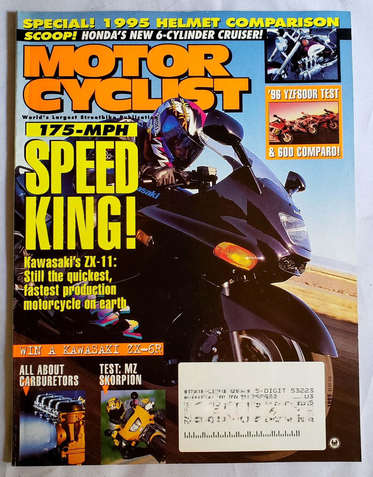 ⭐︎ Motor Cyclist - October 1995 - Motorcycle Magazine | eBay