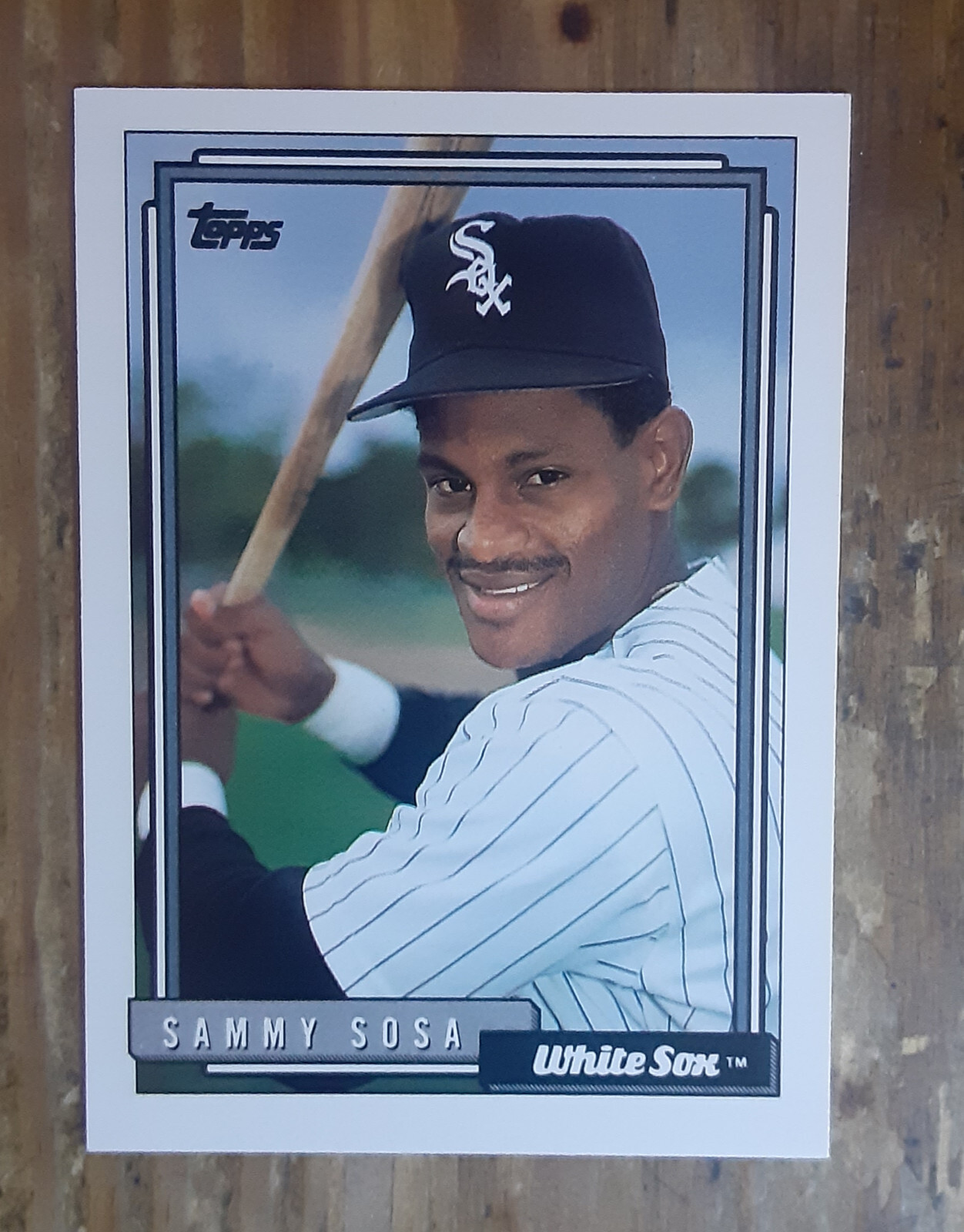 Rare 1992 Topps Sammy Sosa #94 Baseball Error Card (Wrong