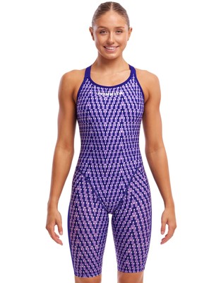 Funkita Future Dusk Fast Legs Legsuit - Purple