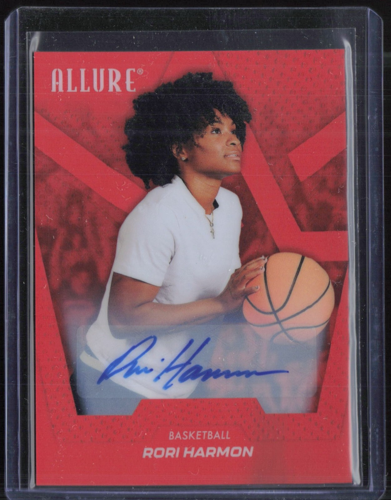 2025 Upper Deck Allure SE Red Rainbow #48 Rori Harmon Auto Autograph