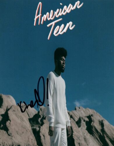 Khalid Rapper American Teen Hand Signed 8x10 Photo Autographed W/COA Look 