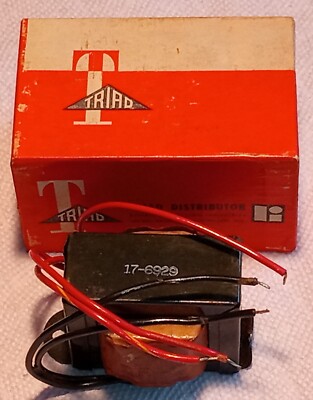 Triad F-45X Filament Transformer 115V 60CPS SEC 24V 1 AMP CT (NIB) US Made VNTG