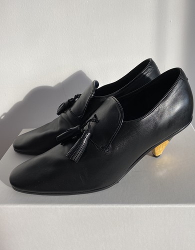 Old Celine by Phoebe Philo Leather tassels Loafers Heels Old Celine by Phoebe Philo Leather tassels Loafers Heels