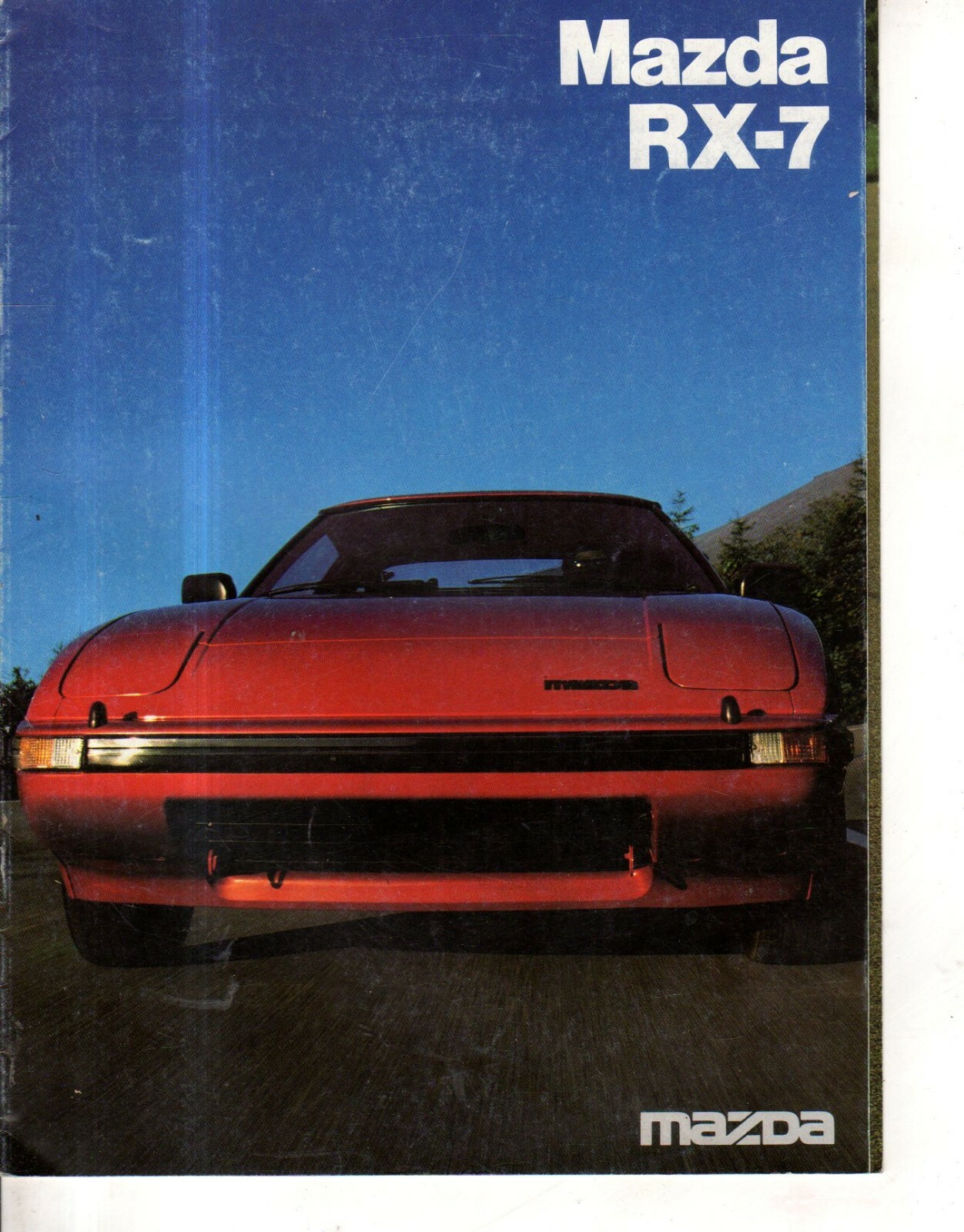 Mazda RX-7 Original sales catalog - New from Dealer | eBay
