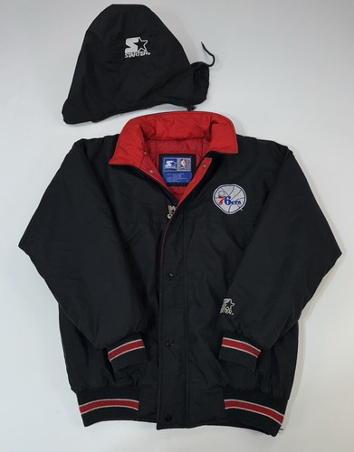 76ERS レッドジャケット reebok Vintage Reebok Philadelphia 76ERS Jacket Youth Large Red NBA
