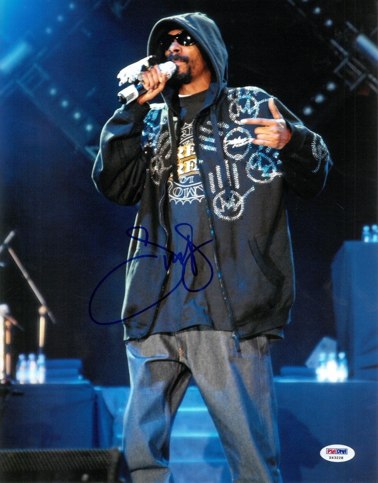 Snoop Dogg PSA/DNA COA Signed 11x14 Photo Autographed Tha