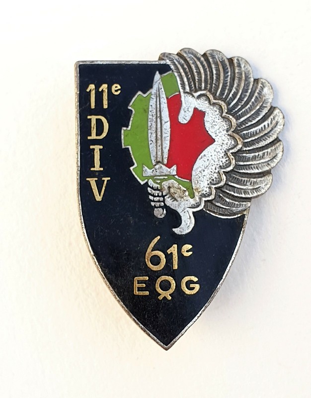 Parachutistes: 61Â° Eqg 11Â° Div, Drago Paris