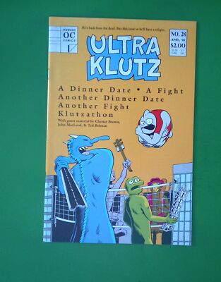 Ultra Klutz #28 Onward Comics Mid Grade Comic Book H89-155