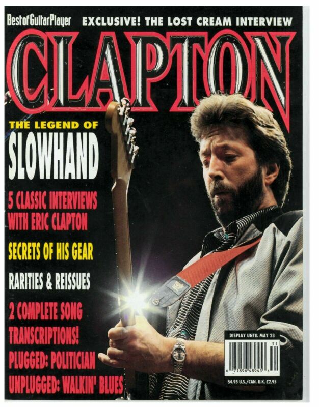 Best of Guitar Player Magazine May 1992 Eric Clapton Cream Slowhand Interviews