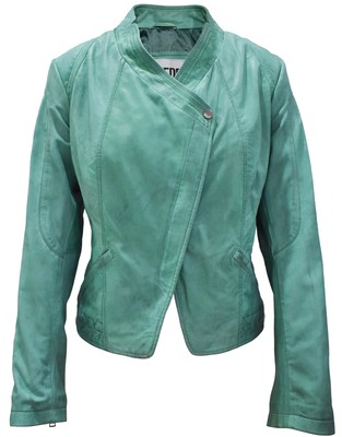 LEDER24H LEDER24H DAMEN JACKE AUS WEICHEM LEDER 9090