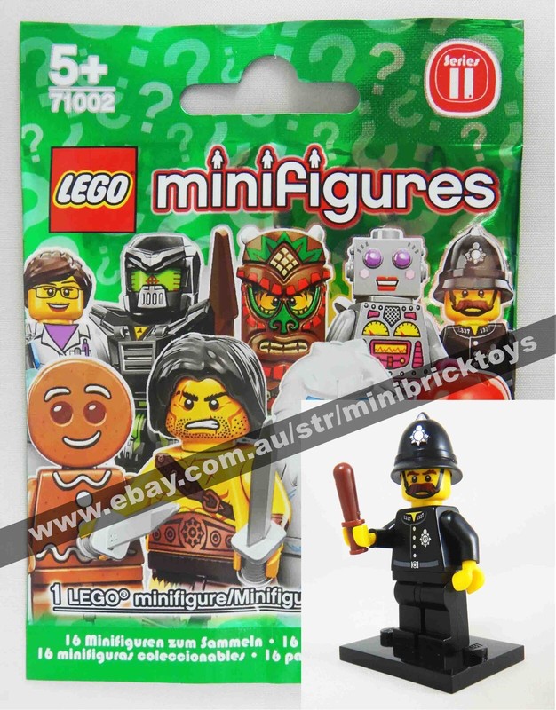 NEW LEGO 71002 British CONSTABLE Collectable Minifigure Series 11