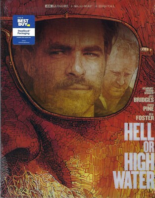Hell or High Water 2-Disc Limited Edition 4K UHD SteelBook w/PET Slip (Region A)