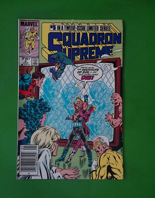 Squadron Supreme #5 Vol. 1 1986 Marvel Comics 1st App Newsstand Mid Grade H98-22
