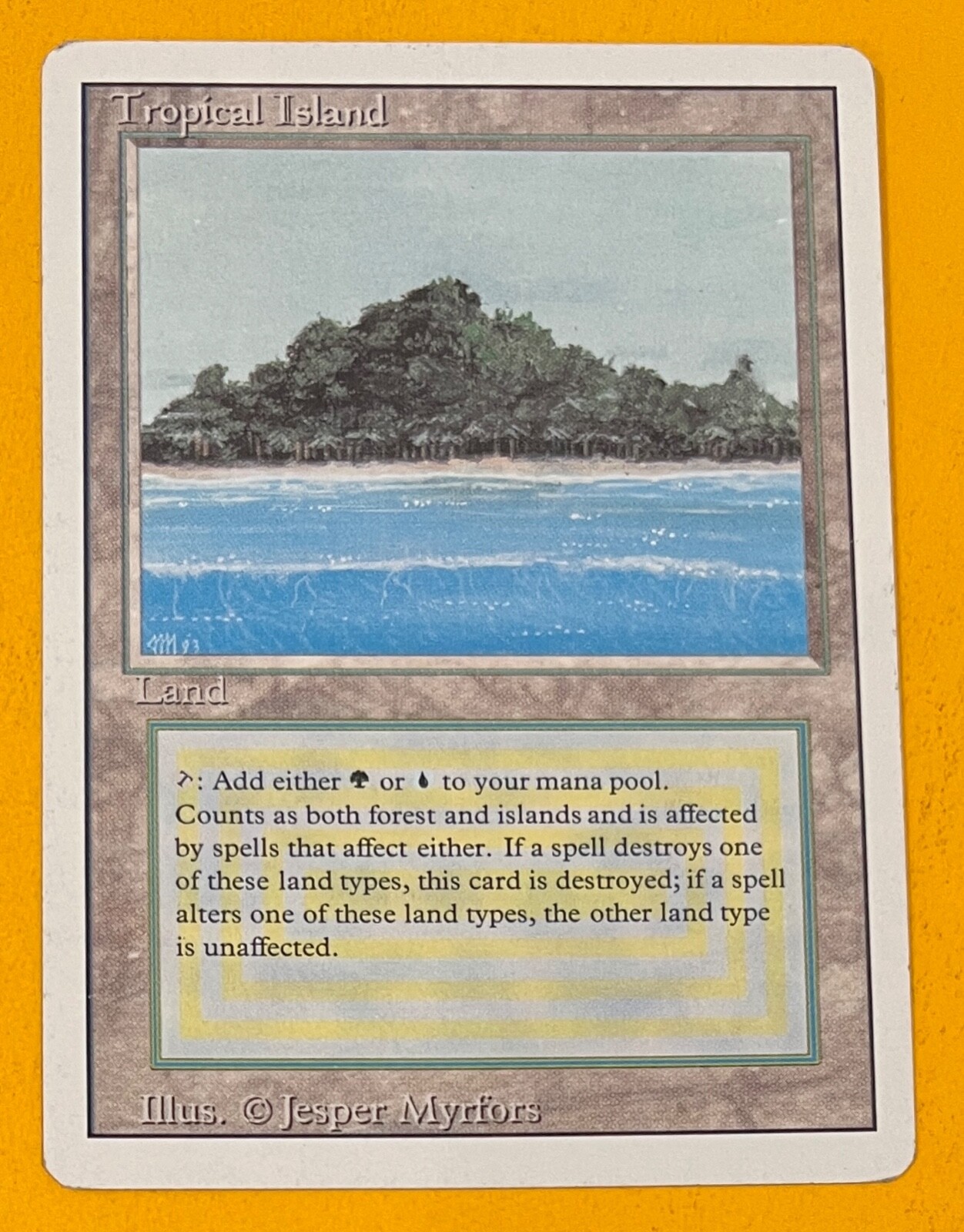 MTG TROPICAL ISLAND Revised (OldManMTG 007-498) | eBay