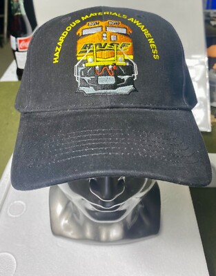 NWOT B.N.S.F. RAILWAY CAP:   HAZARDOUS MATERIALS AWARENESS (1 OF 2)