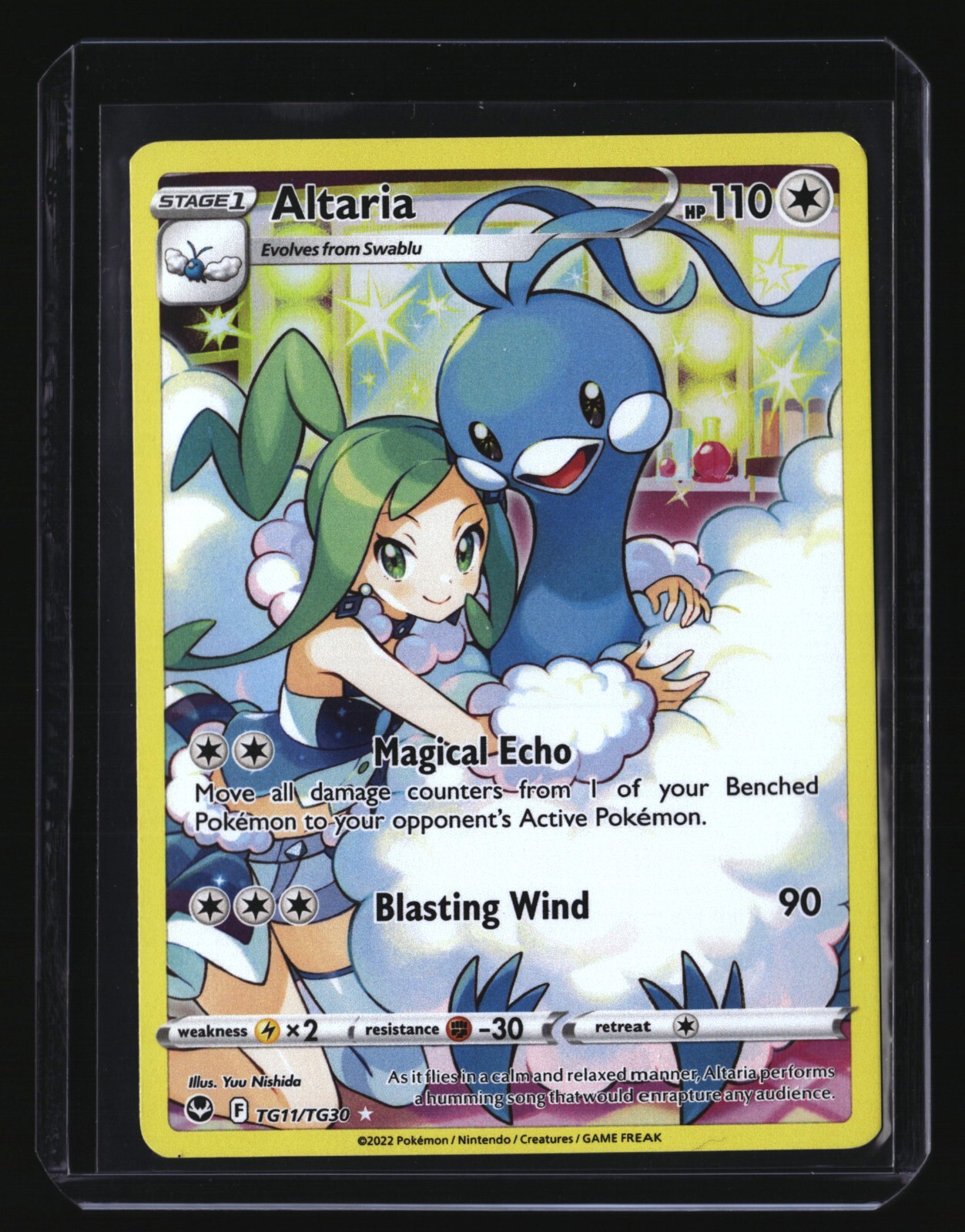 Pokemon ALTARIA TG11/TG30 Trainer Gallery ( Silver Tempest