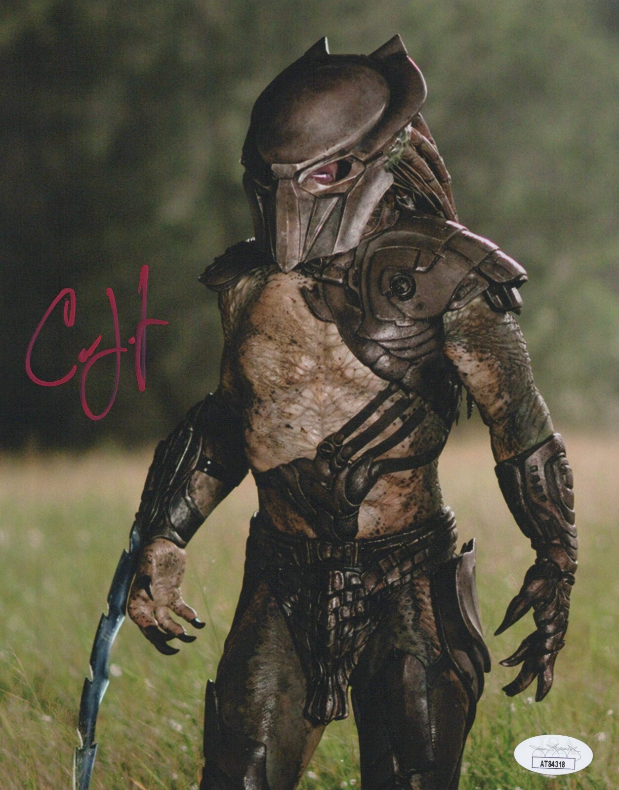 Predators- Carey Jones signed Predator 8x10 photo JSA COA | eBay