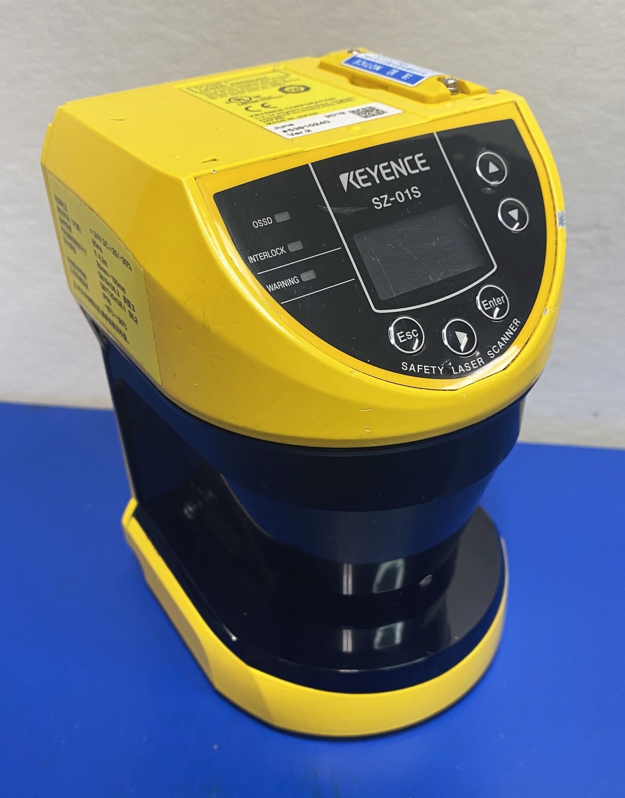 KEYENCE SZ-01S / SAFETY LASER SCANNER / AREA SCANNER / FOR