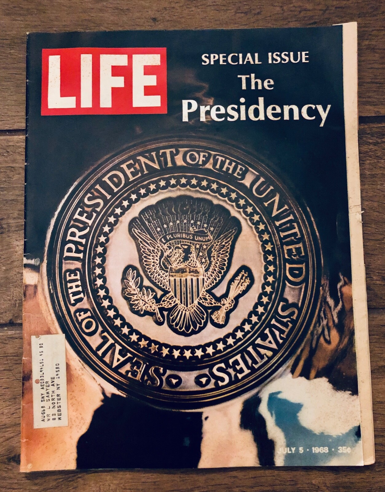 LIFE特集 The Presidency 1968年7月5日号 Vintage Life Magazine July 5, 1968 Special Issue 