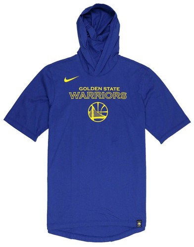 [AQ7007-495] Мужская футболка с капюшоном Nike NBA Golden State Warriors